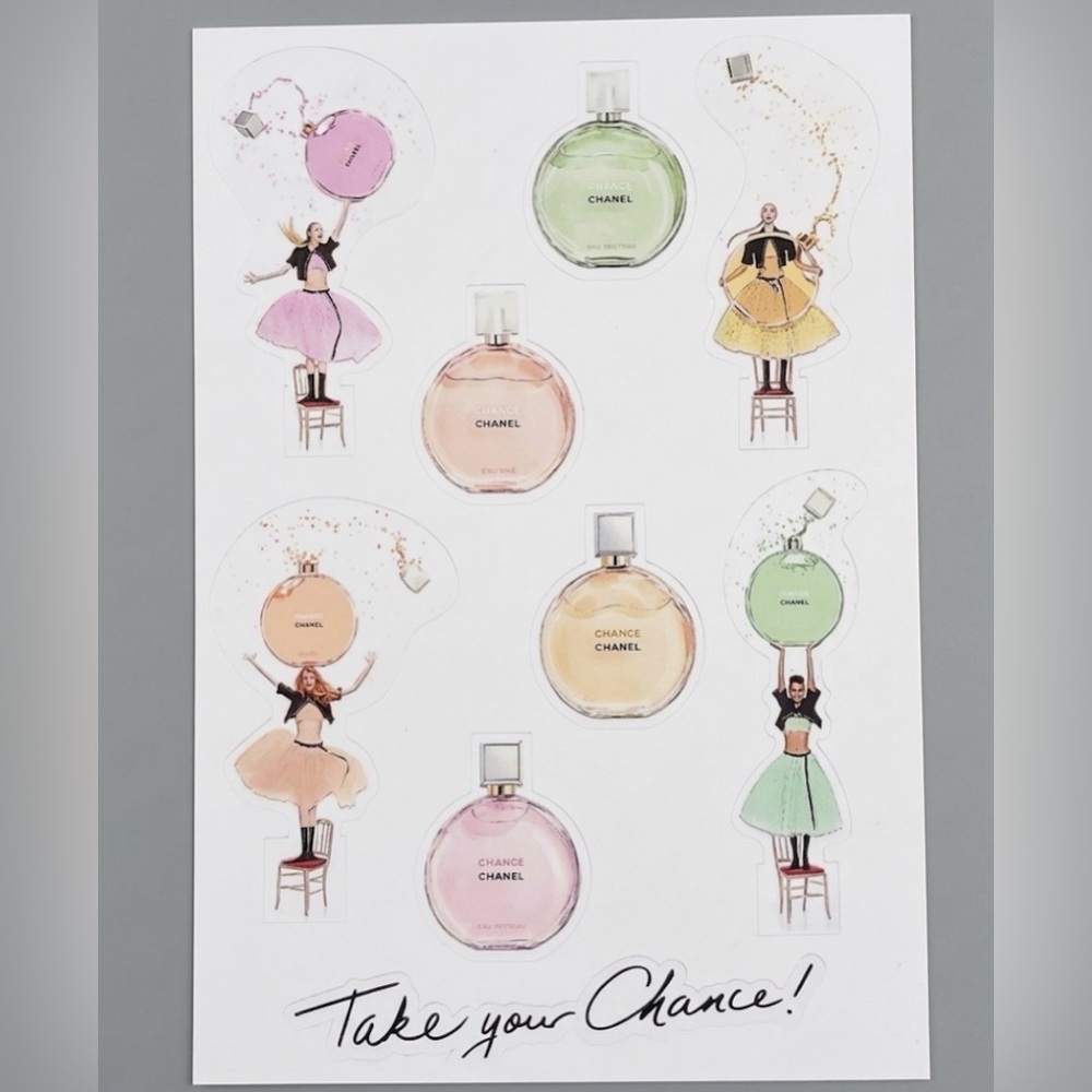 Chanel Chance Stickers